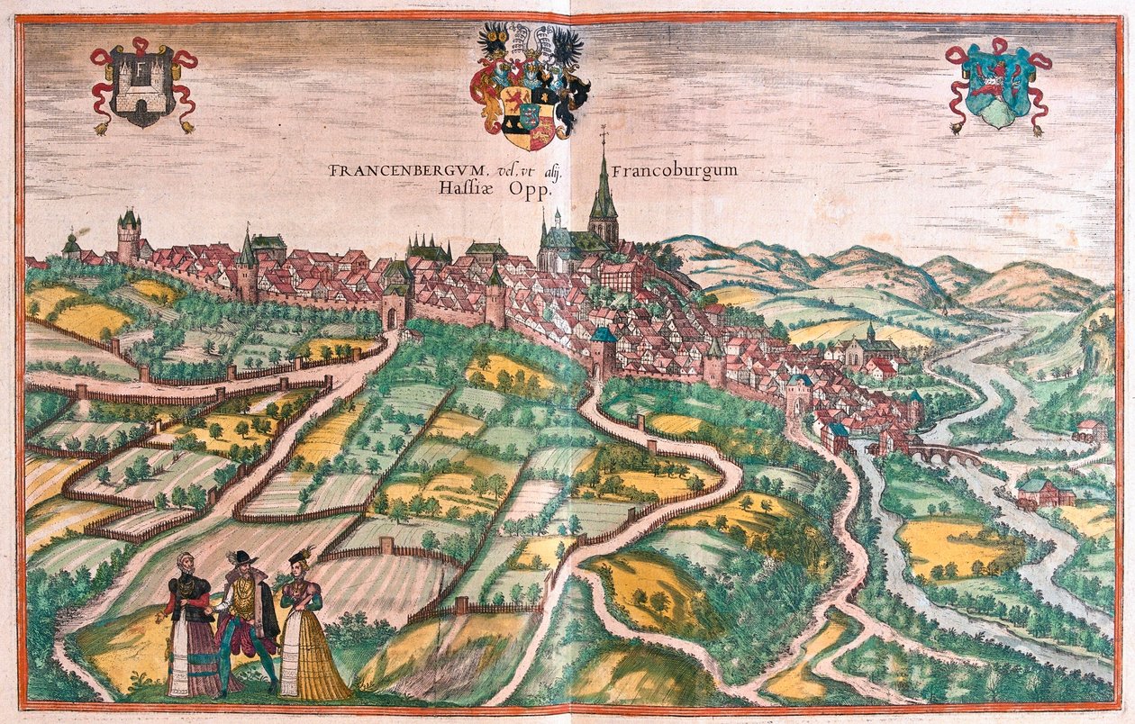 Frankenberg, Holanda (gravura de Franz Hogenberg