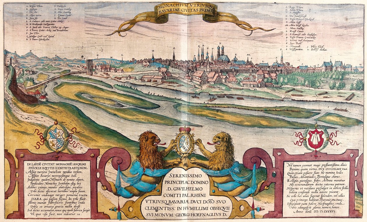 Munique, Alemanha de Franz Hogenberg