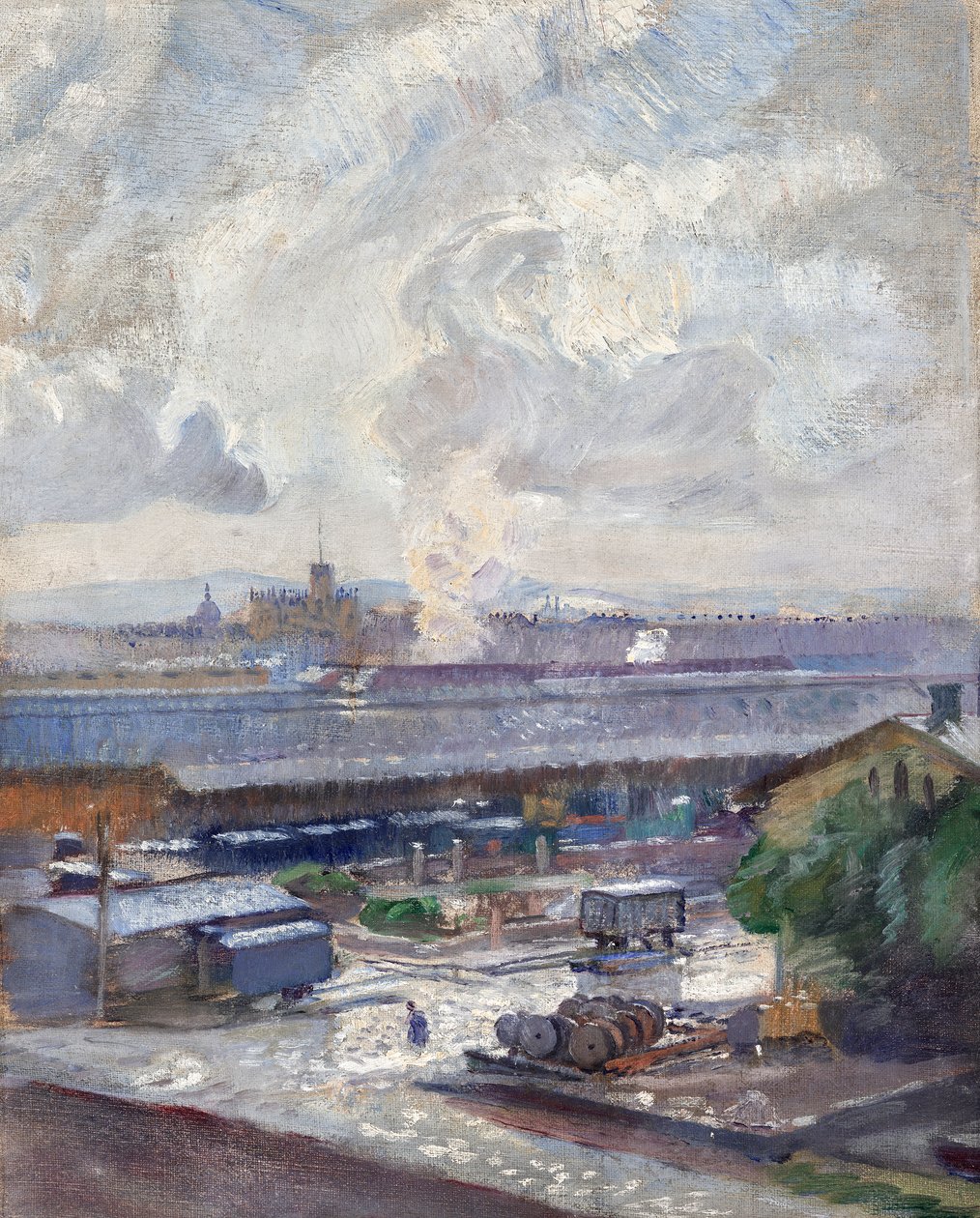 Estação de Carvão da Ferrovia do Norte de Franz Hohenberger