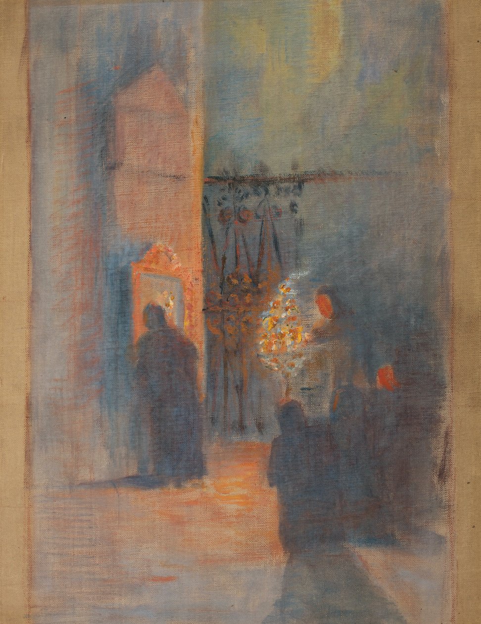 A devoção na igreja de Franz Jaschke