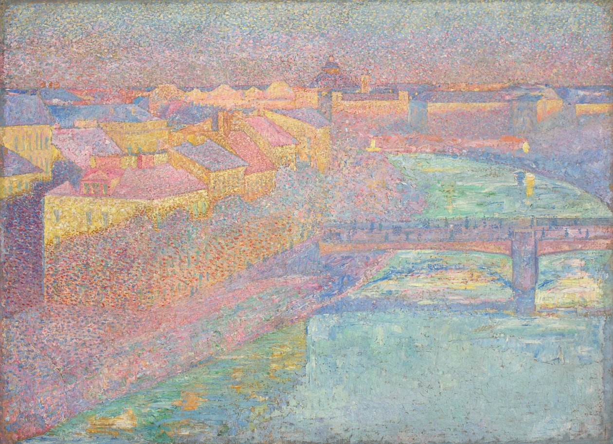 País do Danúbio no verão de Franz Jaschke