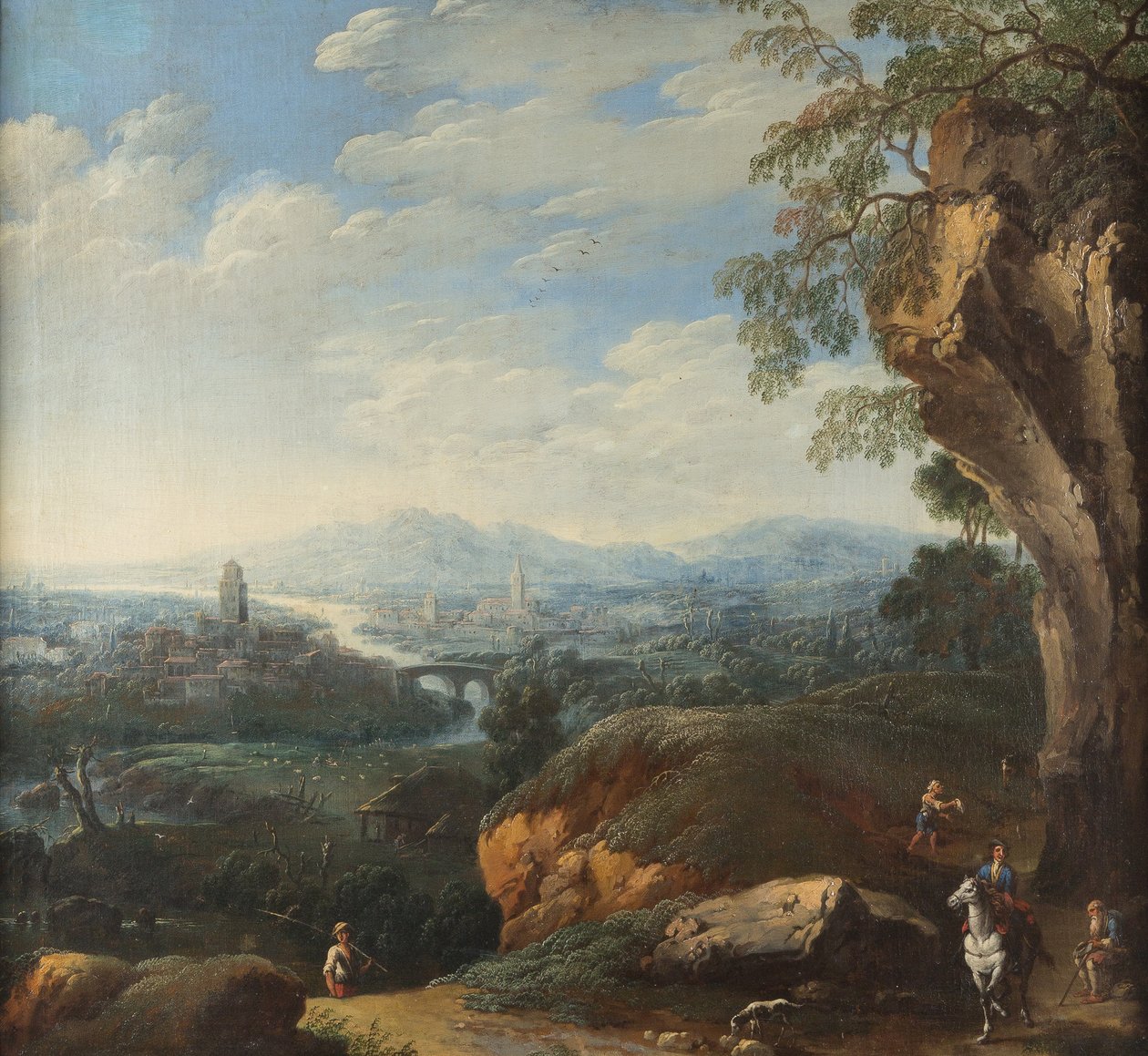 Franz Joachim Beich Paisagem de fantasia do Sul de Franz Joachim Beich