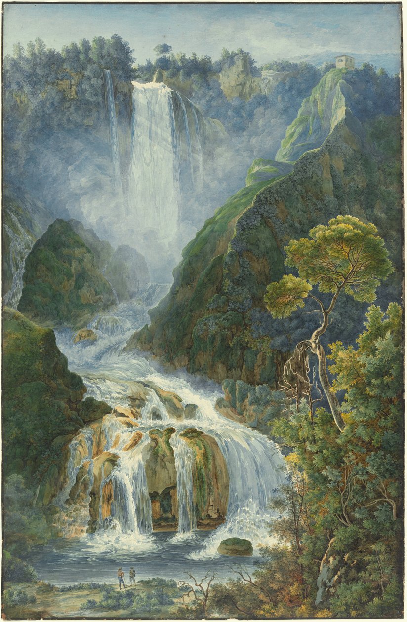 As Grandes Cataratas de Terni de Franz Kaisermann