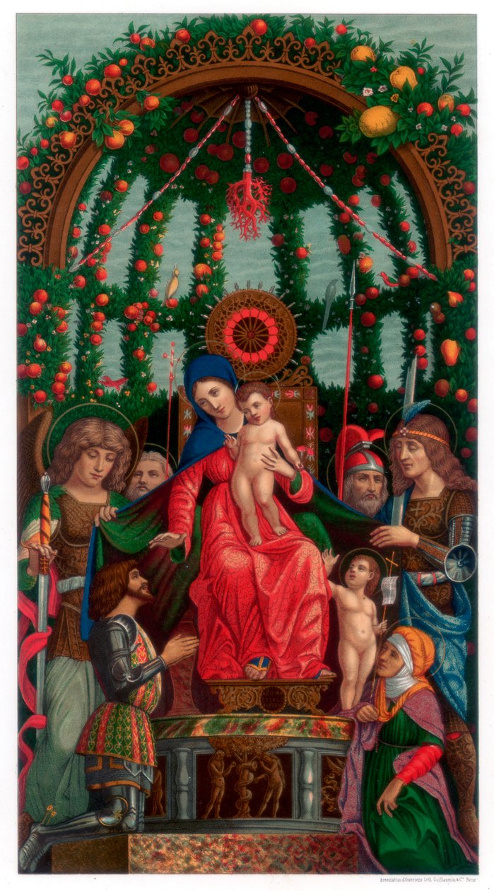 Madonna da vitória, 1496 1870 de Franz Kellerhoven