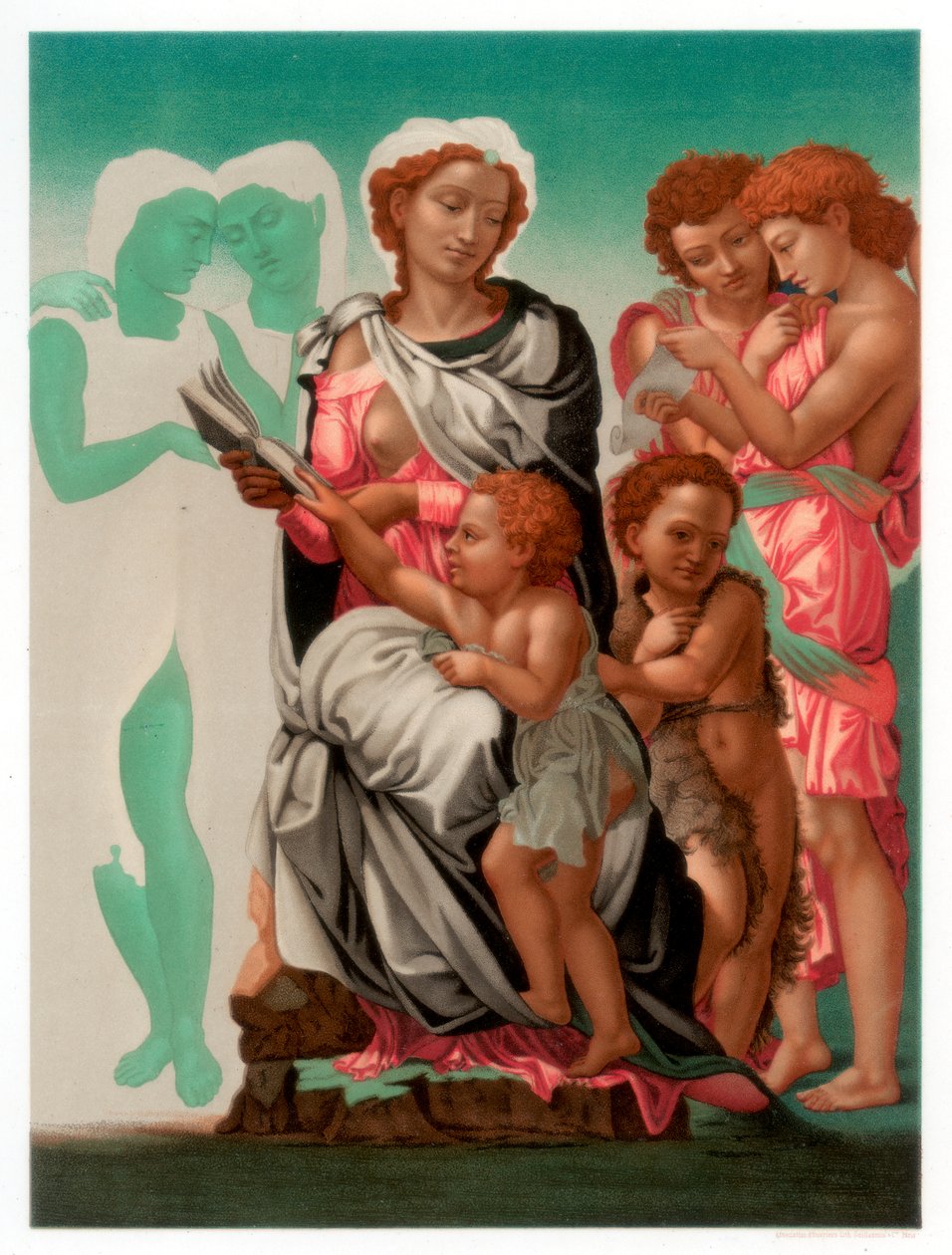 A Madonna de Manchester, c1497 1870 de Franz Kellerhoven
