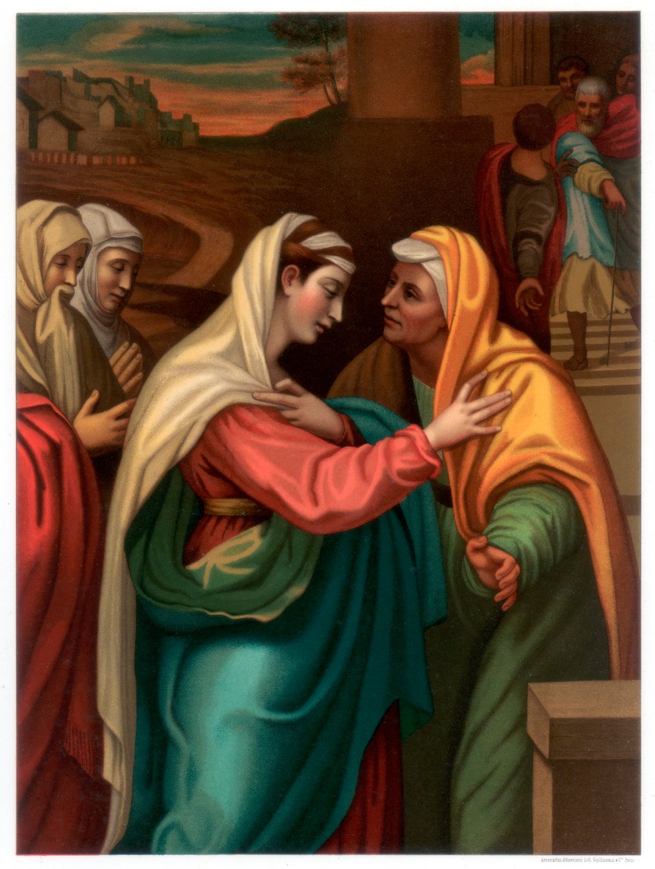 A Visitação, 1518-1519 1870 de Franz Kellerhoven
