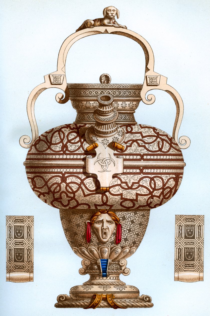 Embarcação de mercadorias de Henri II, século XVI, 1870. de Franz Kellerhoven