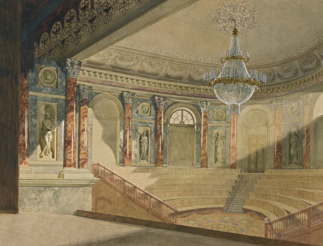Teatro Hermitage, 1898 de Franz Kopallik