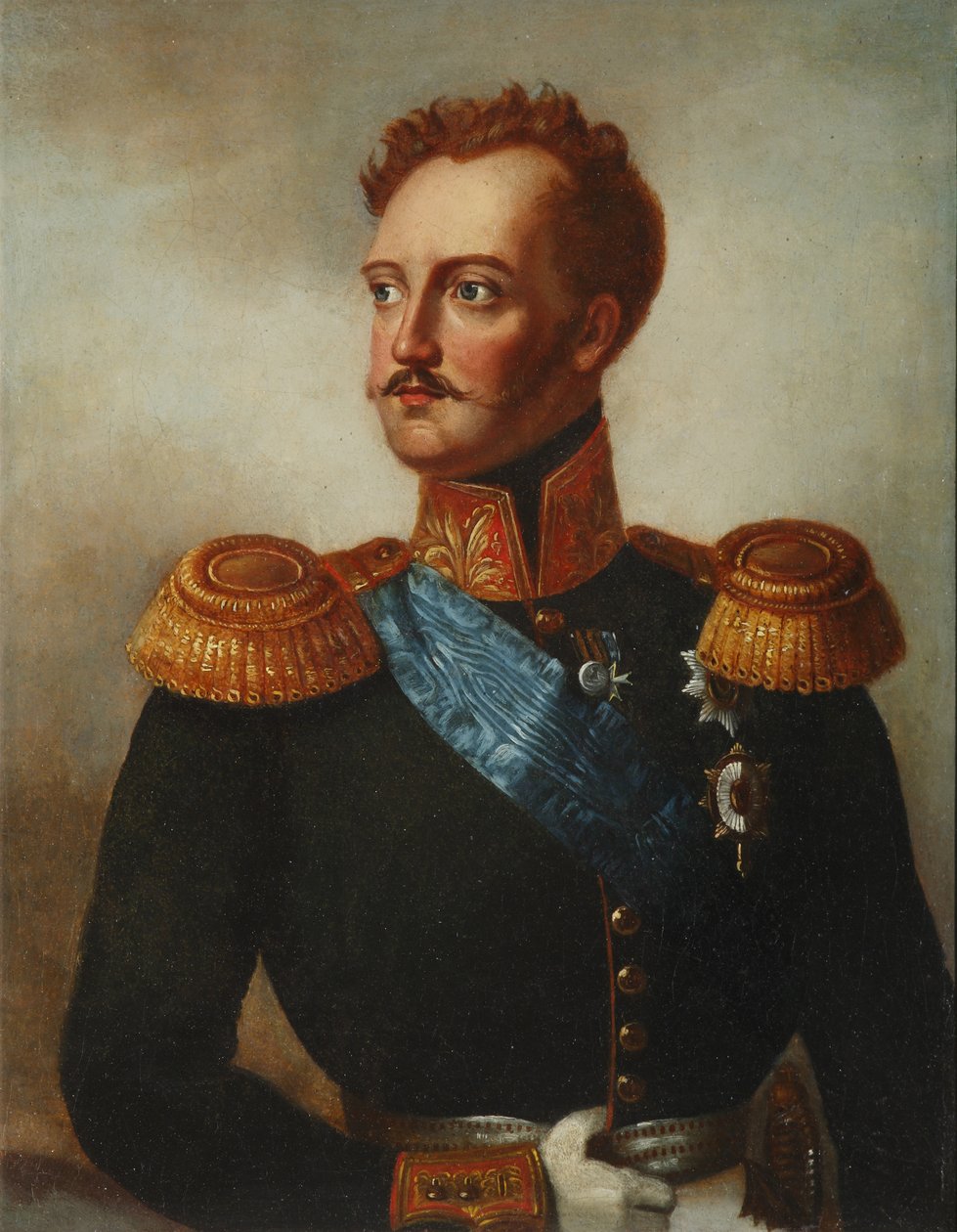 Retrato do conde Alexander von Benckendorff 1783-1844 de Franz Krüger