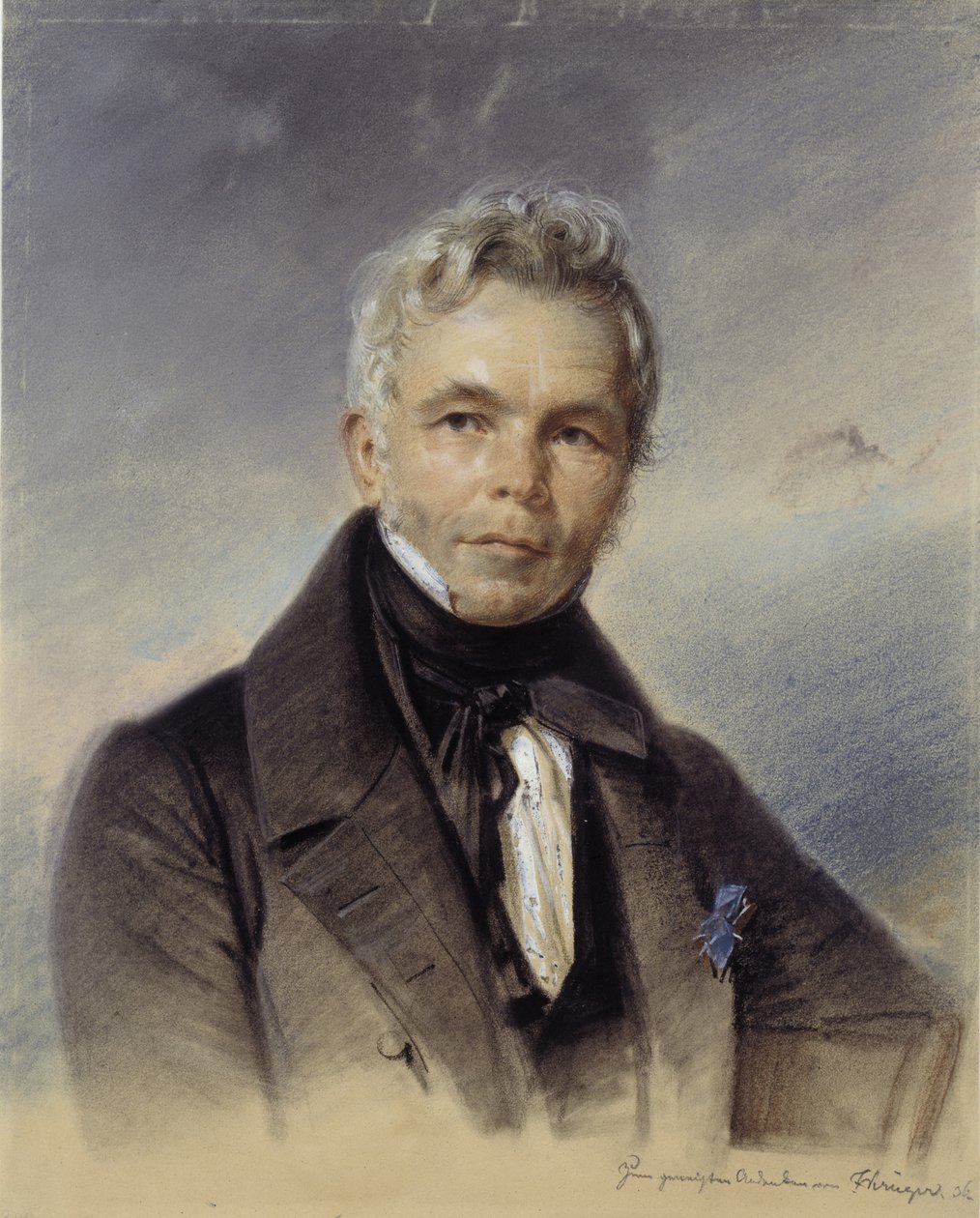 Retrato de Karl Friedrich Schinkel, 1836 de Franz Krüger