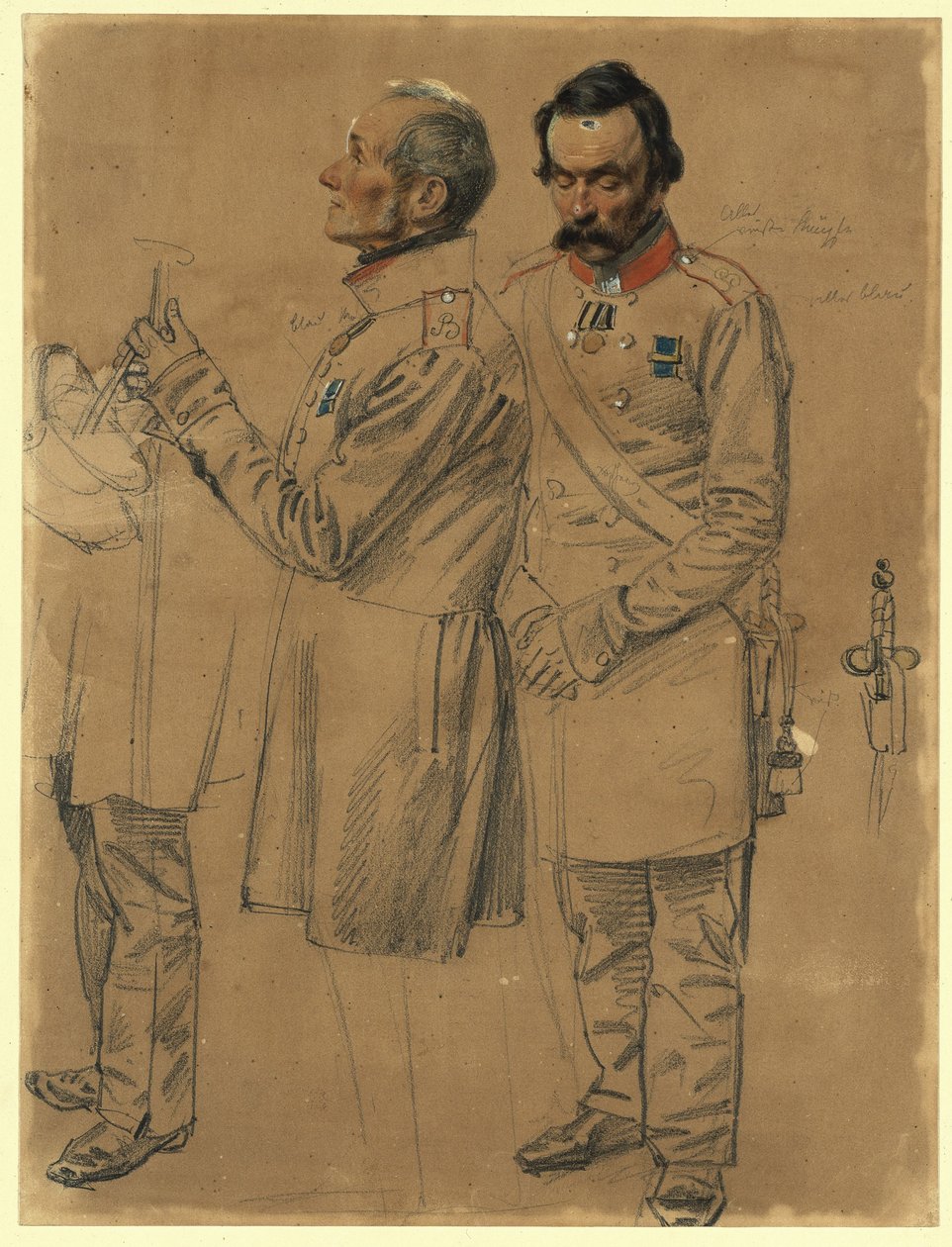 Dois veteranos incapacitados de Franz Krüger