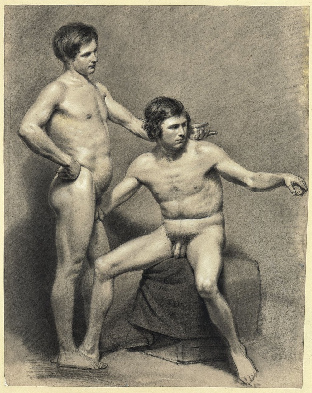 Dois nus masculinos de Franz Krüger