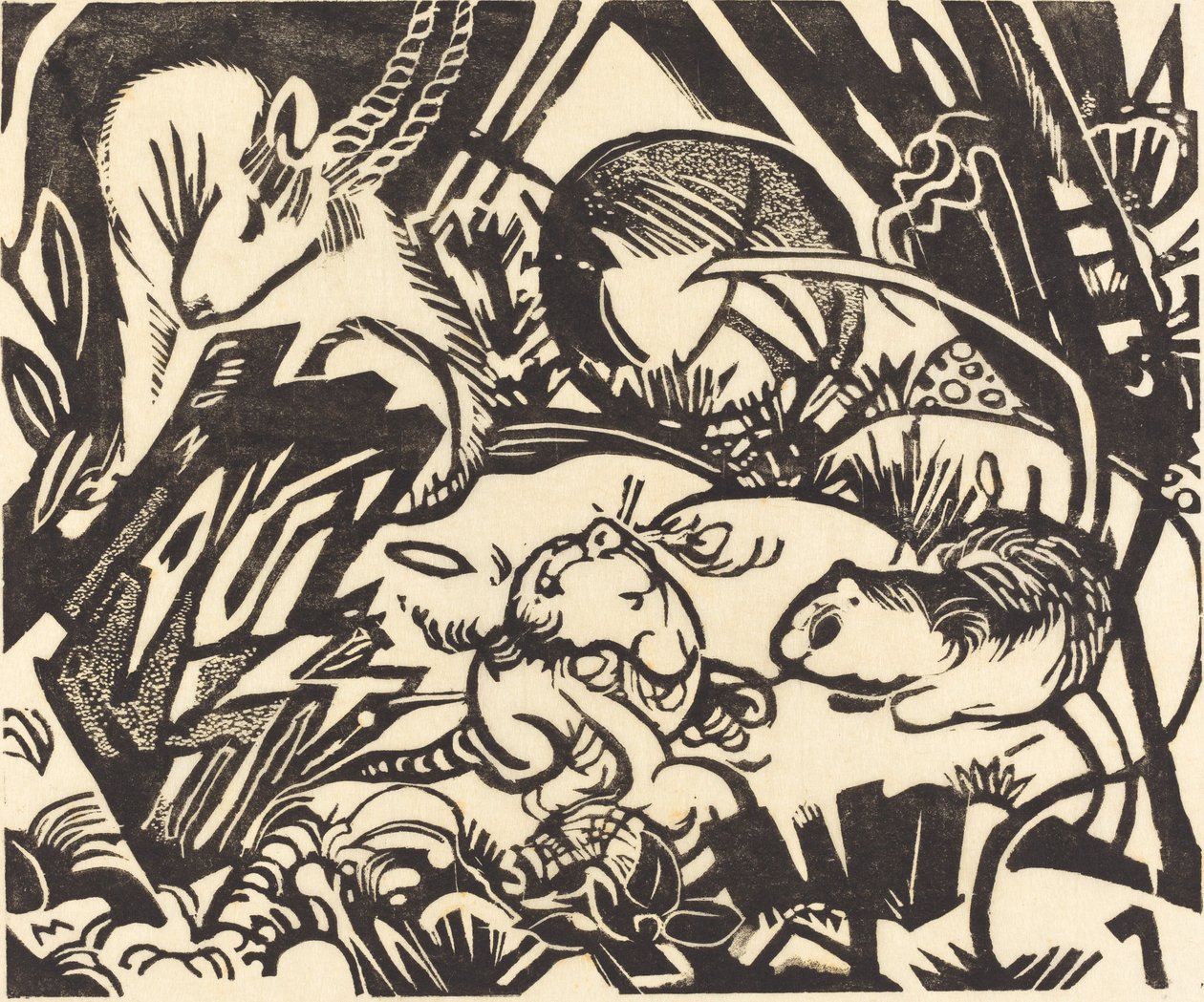 Lenda Animal (Legenda de Nível) de Franz Marc