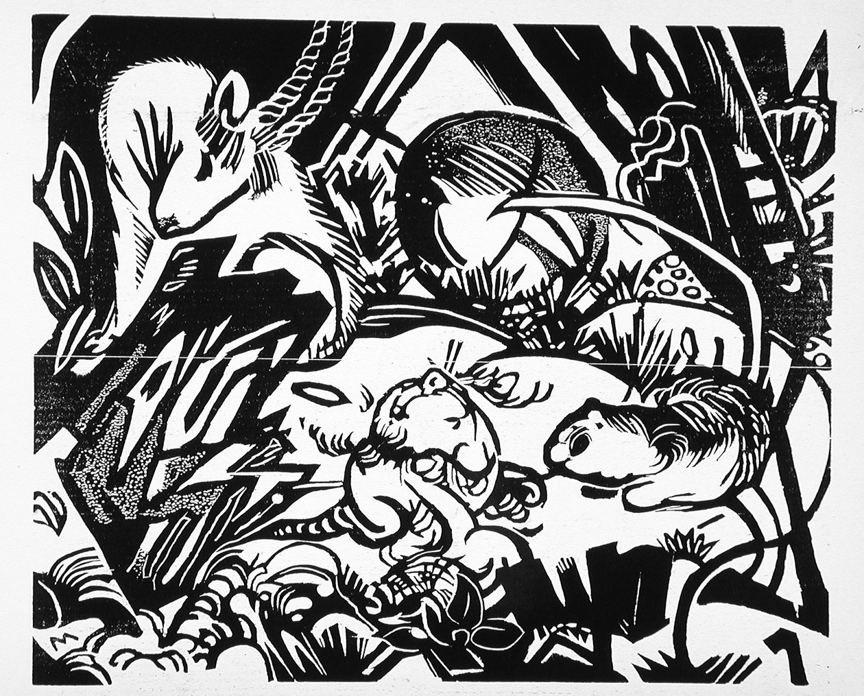 Lenda animal de Franz Marc
