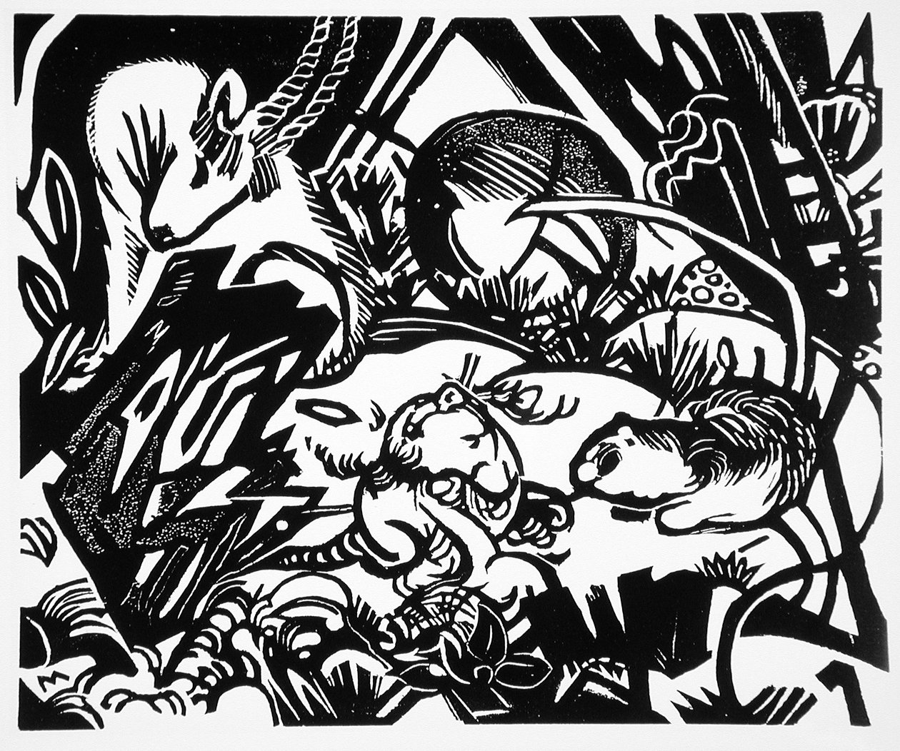 Lenda animal de Franz Marc
