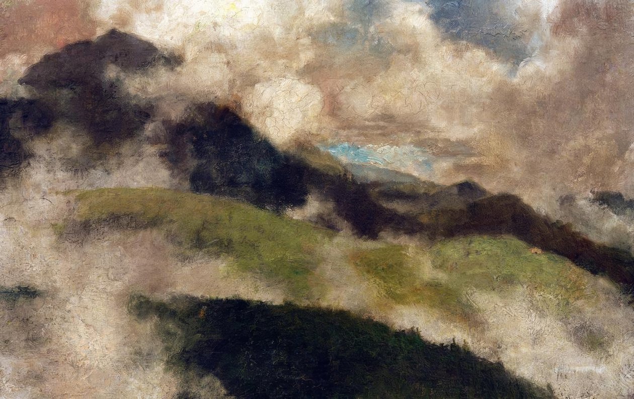 Nevoeiro ascendente de Franz Marc
