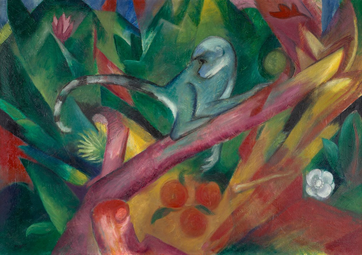 O macaco de Franz Marc