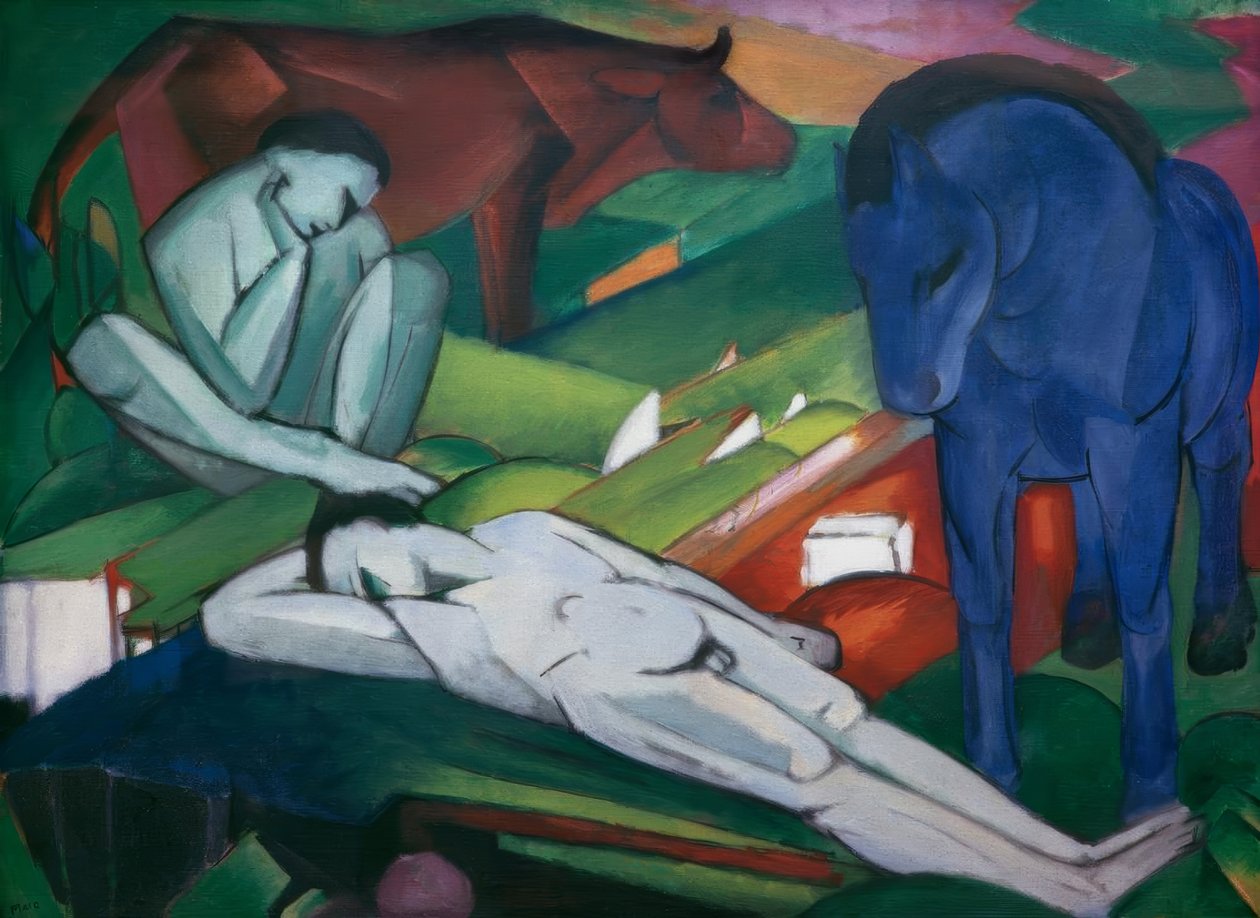 Os pastores de Franz Marc