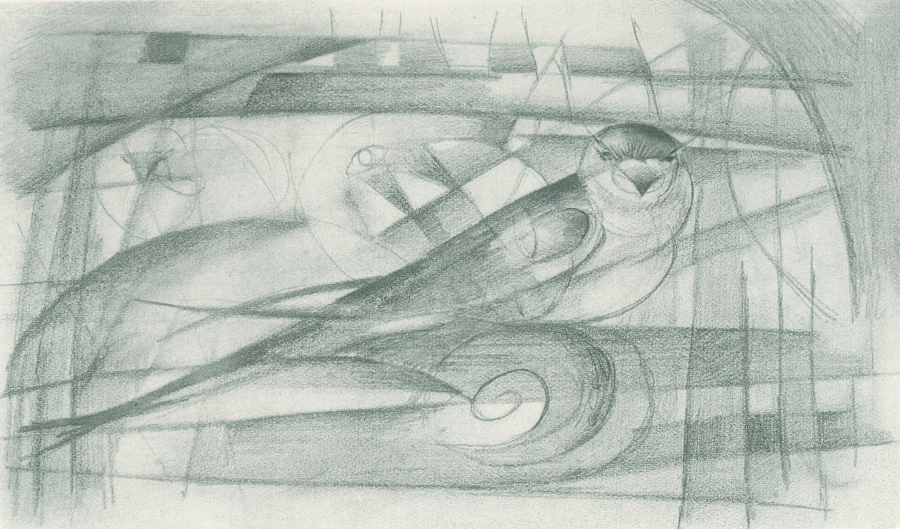 Uma andorinha de Franz Marc