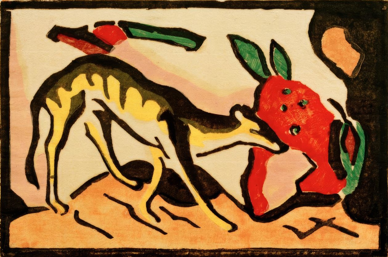 Fabeltier de Franz Marc
