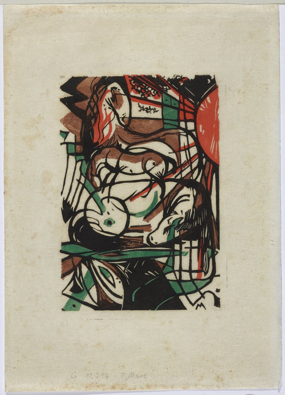Nascimento dos cavalos de Franz Marc
