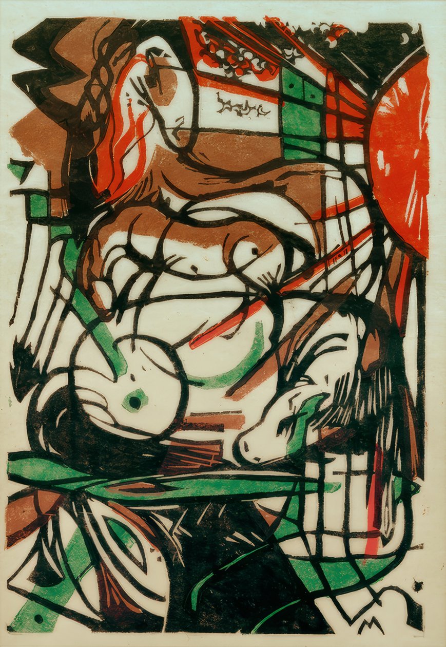 Nascimento dos cavalos de Franz Marc