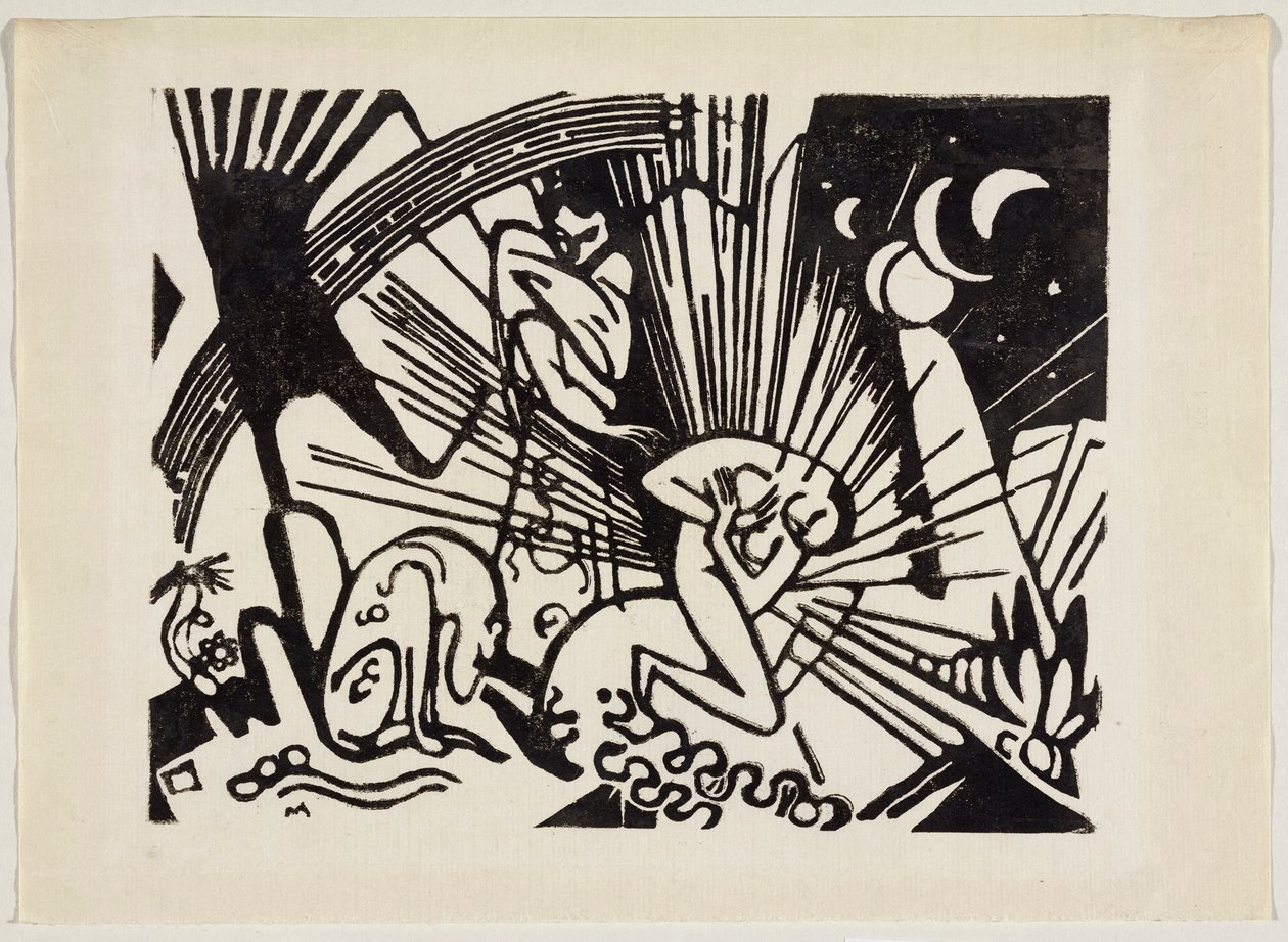 Alemão: Versöhnung Reconciliation de Franz Marc