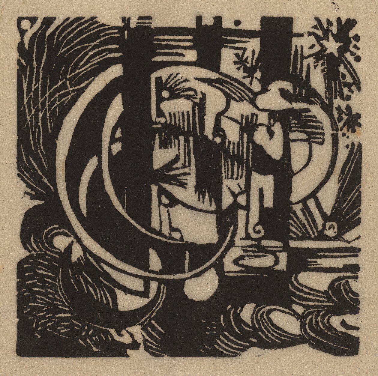 Lagartas de Franz Marc