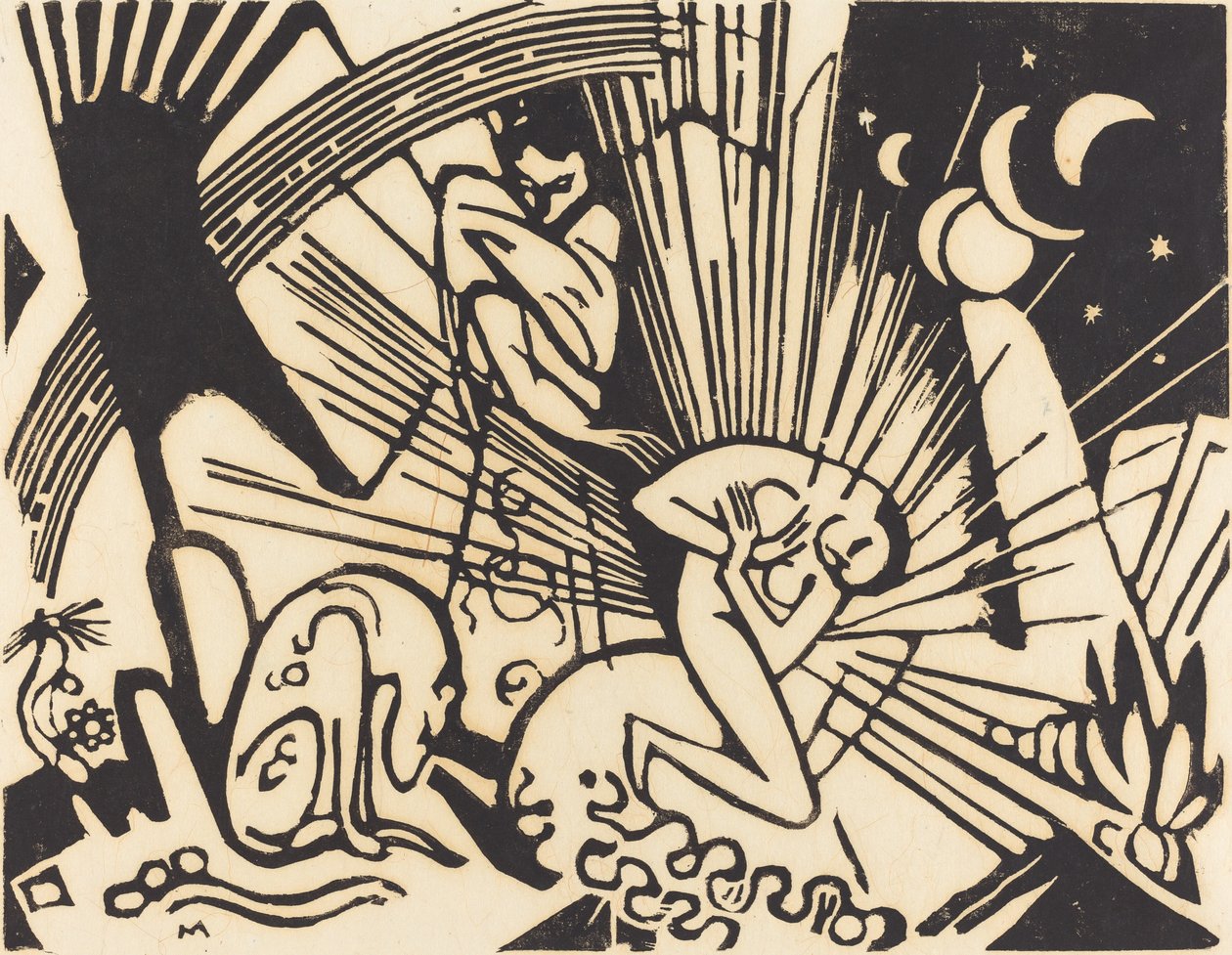 Reconciliação (Versoehnung) de Franz Marc