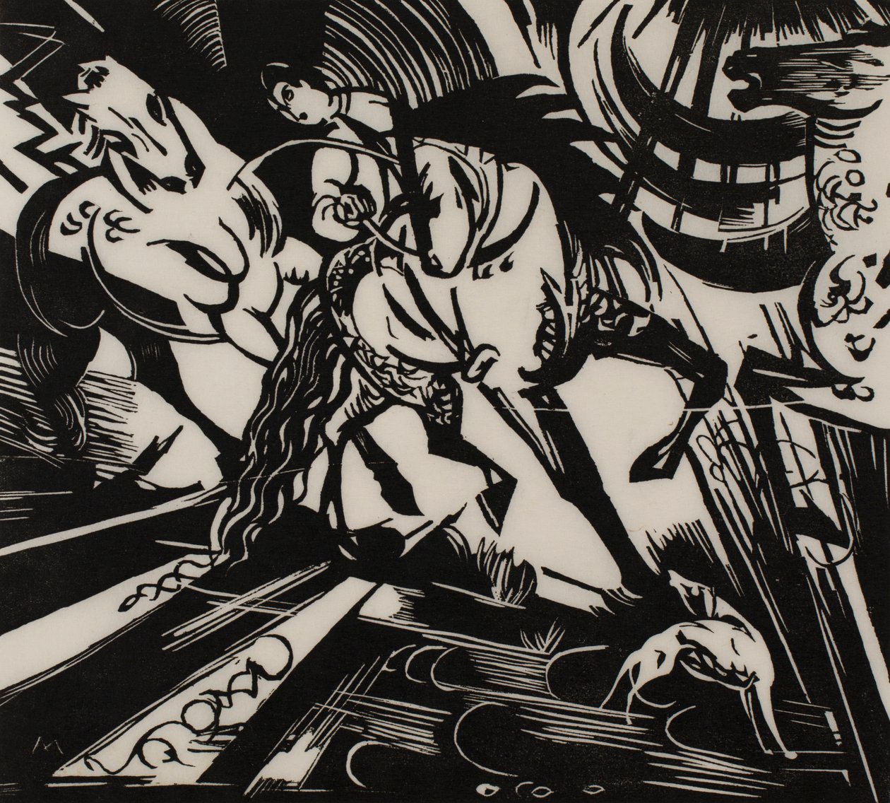 Escola de equitação de Franz Marc
