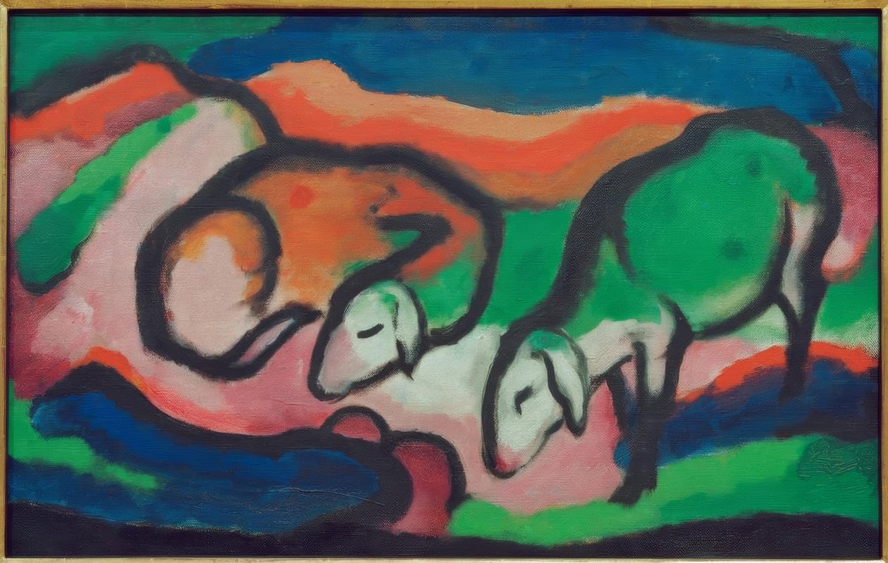 ovelha de Franz Marc