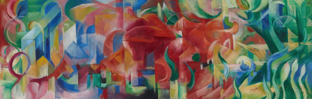 Formas divertidas de Franz Marc