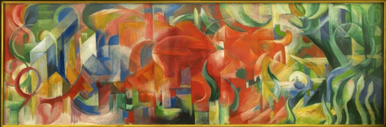 Formas de jogo de Franz Marc