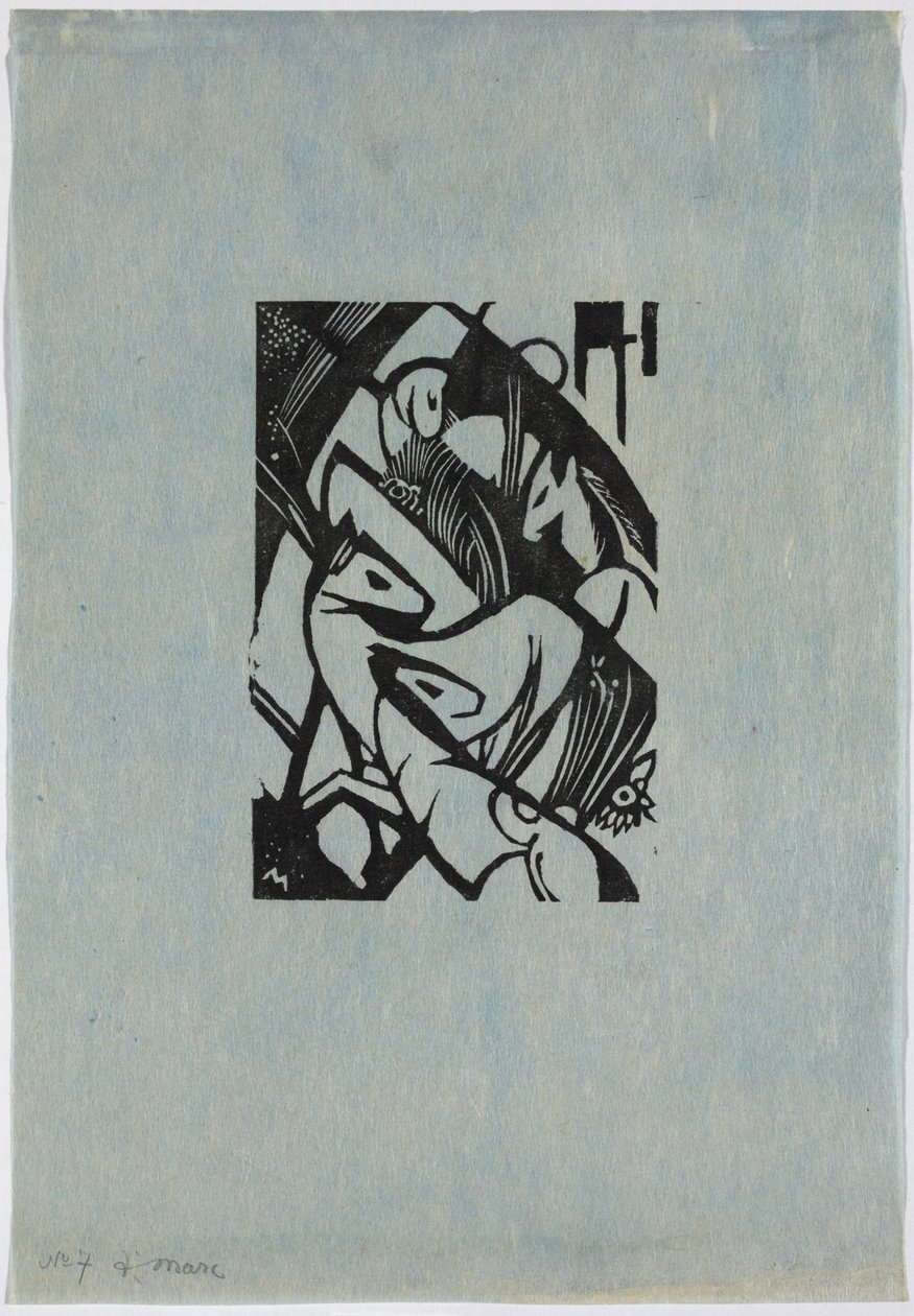 Cavalos de Salto de Franz Marc