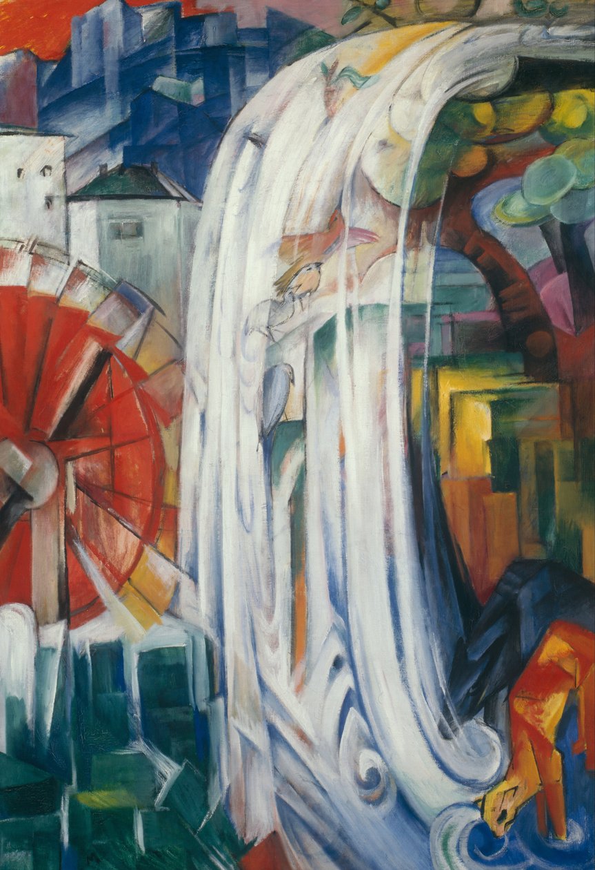 O moinho enfeitiçado de Franz Marc