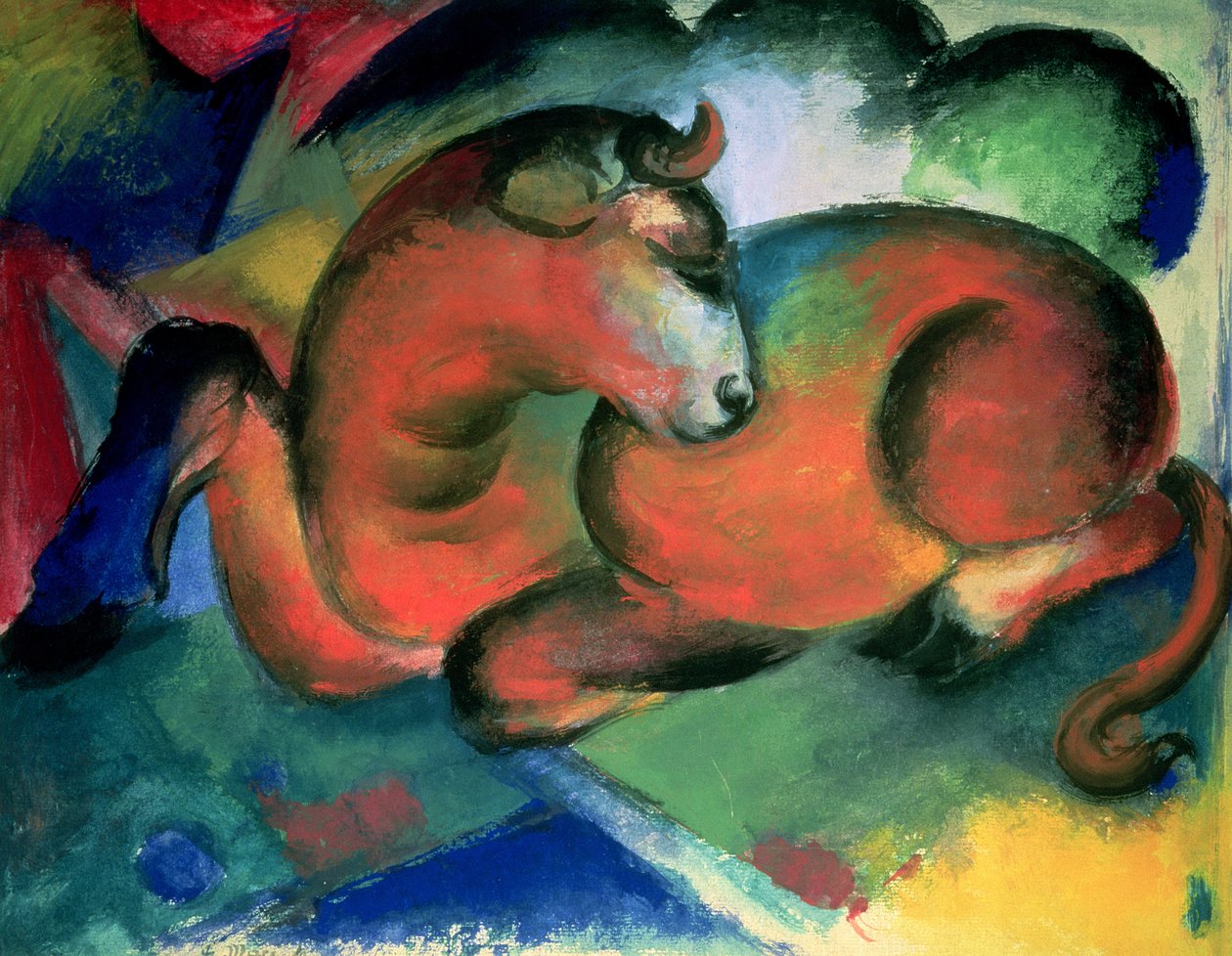 The Red Bull de Franz Marc