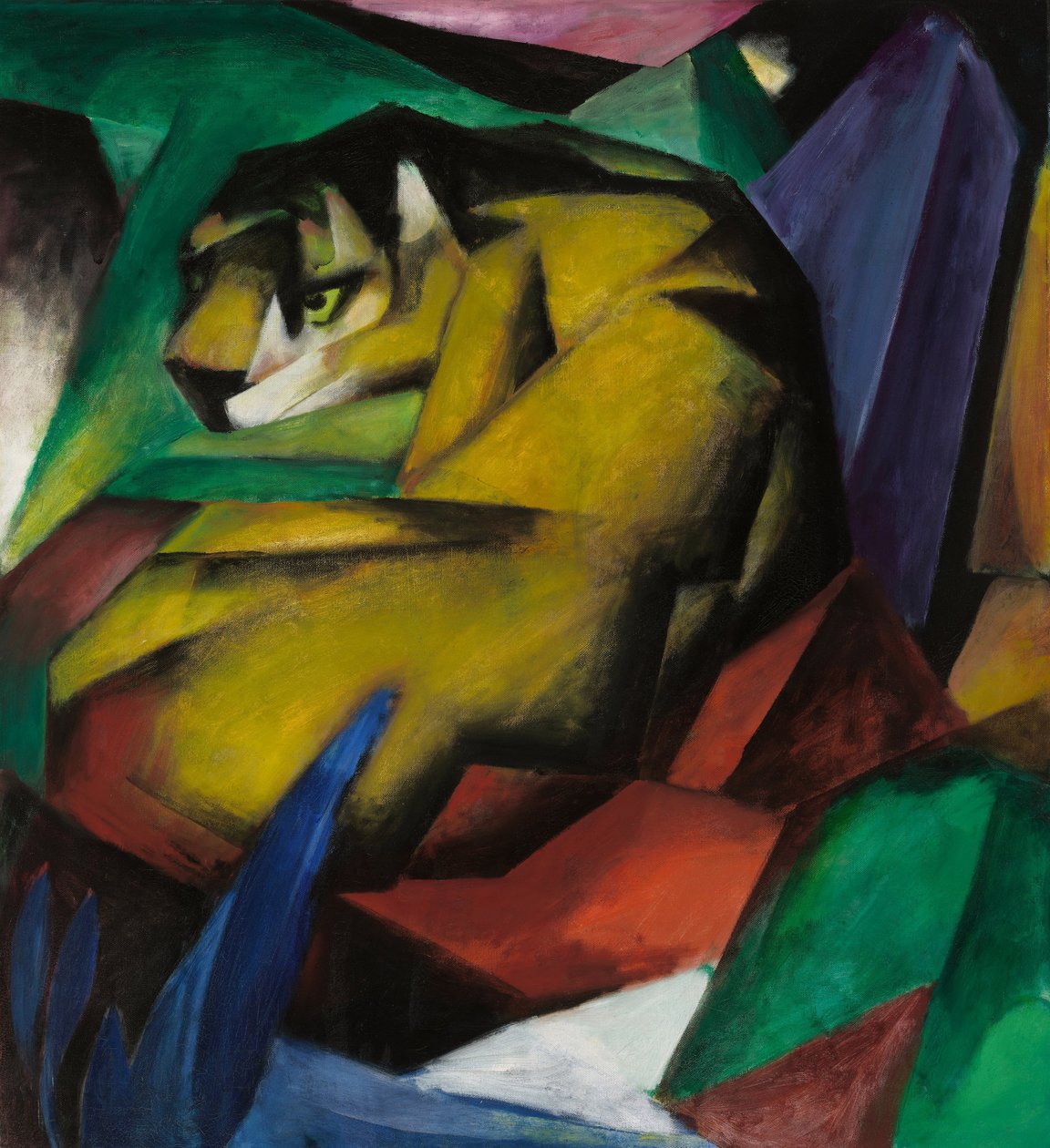 O Tigre de Franz Marc