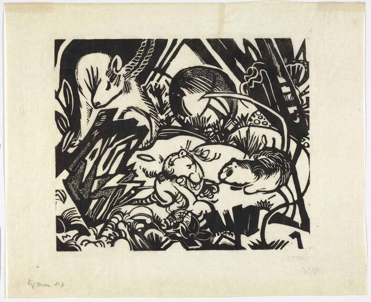 Lenda animal de Franz Marc