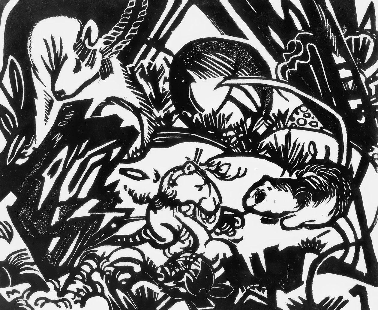 Lenda animal de Franz Marc