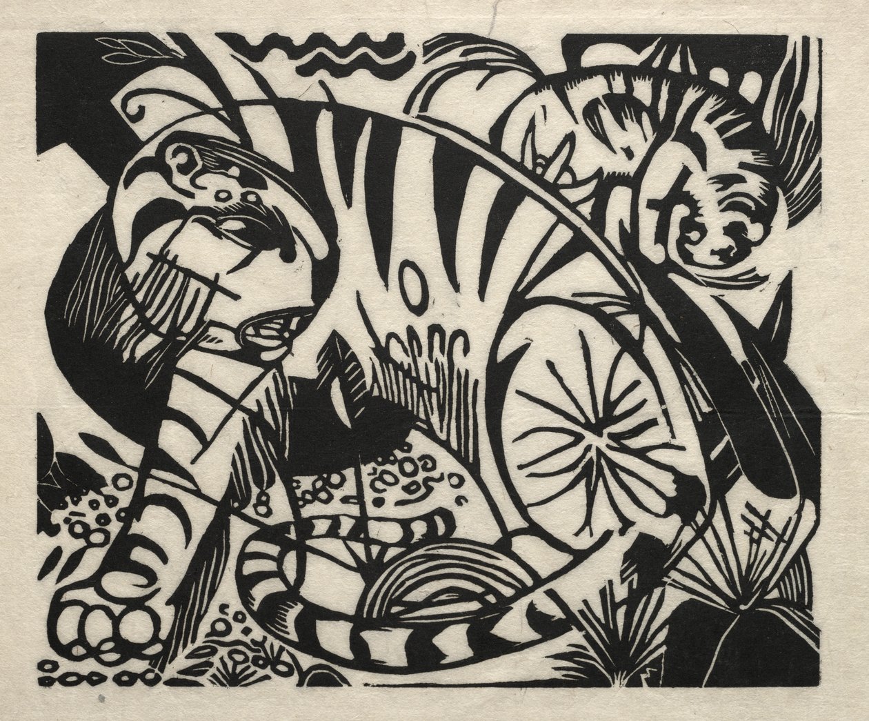 Tigresa de Franz Marc