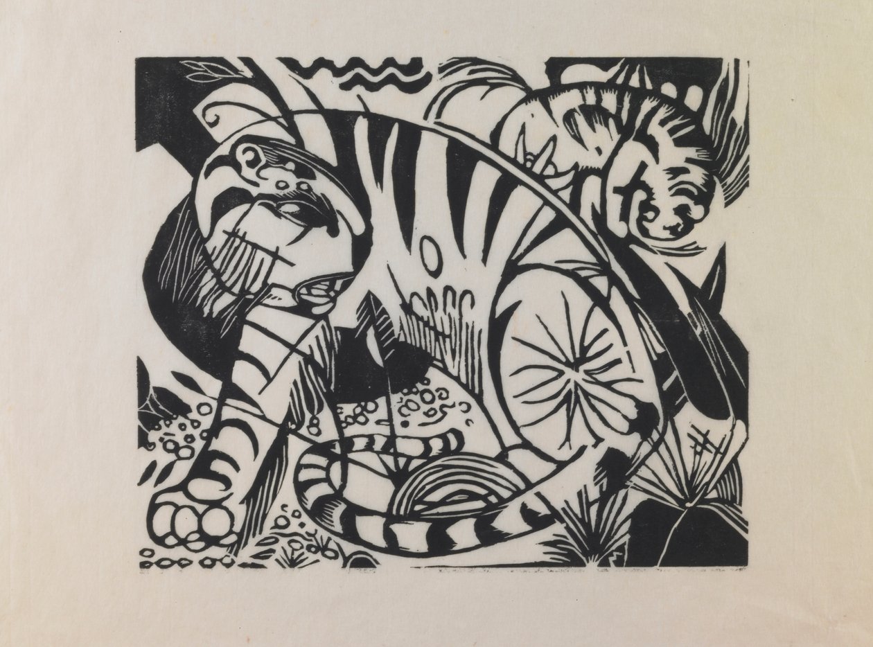 Tigresa de Franz Marc