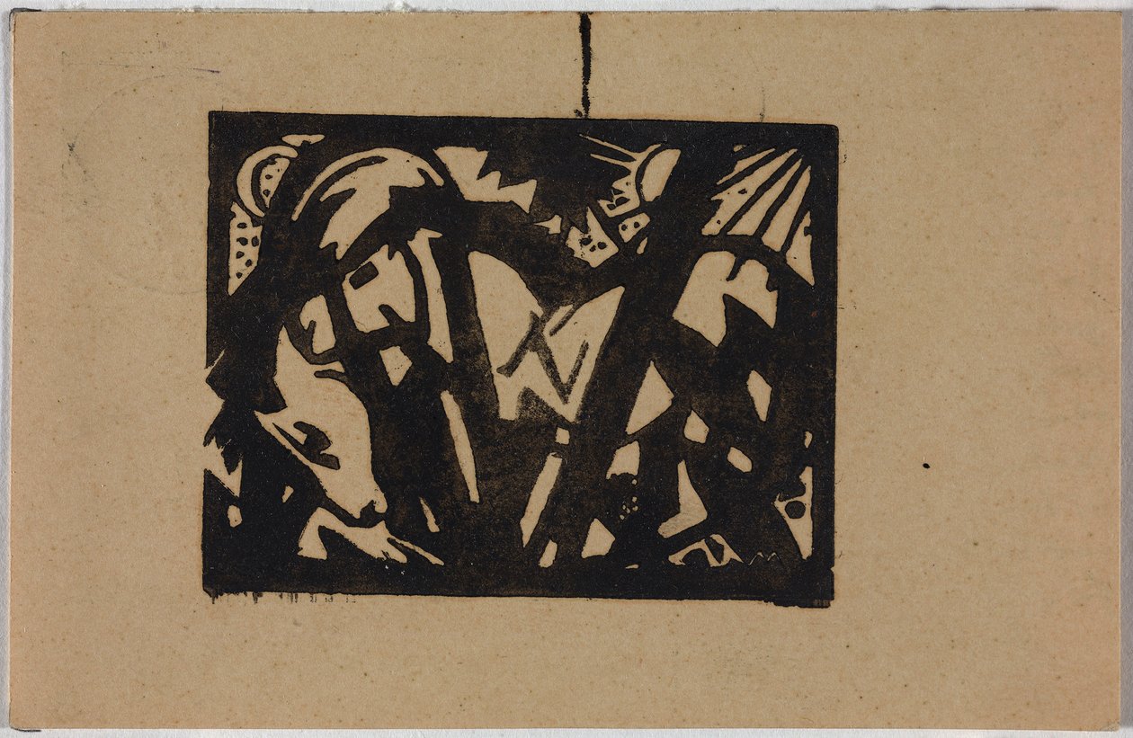 Cavalo selvagem de Franz Marc