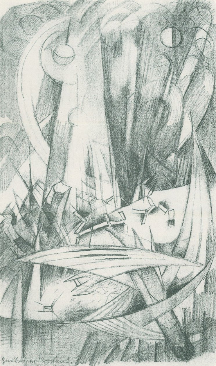 Um momento mágico de Franz Marc