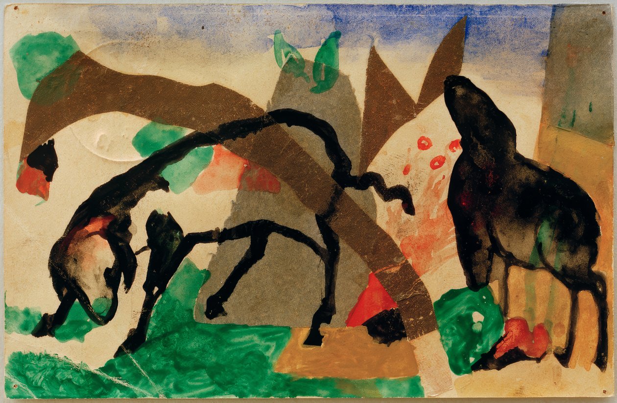 Zinnobergruß de Franz Marc