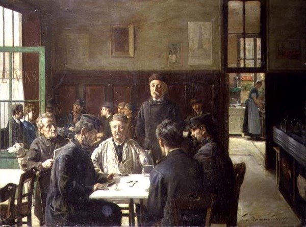 Os Jogadores de Dominó de Franz Moormans
