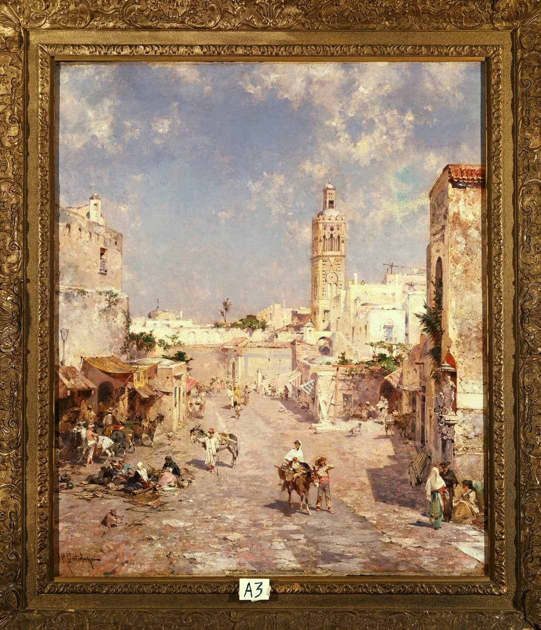 Figuras em uma cidade moura de Franz Richard Unterberger