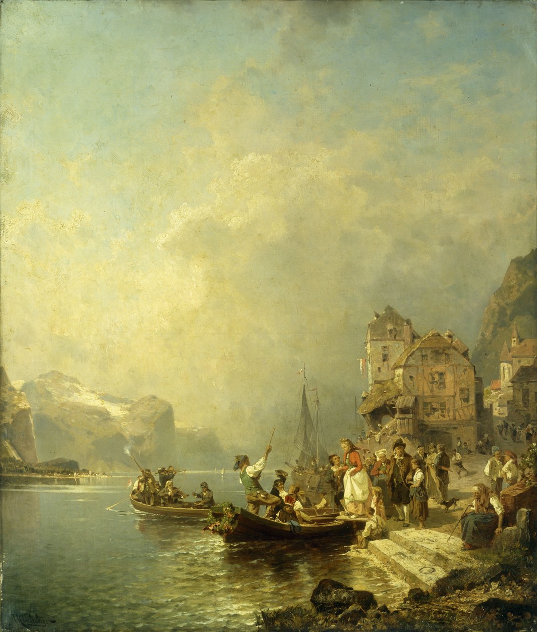 Partido de despedida, de Franz Richard Unterberger