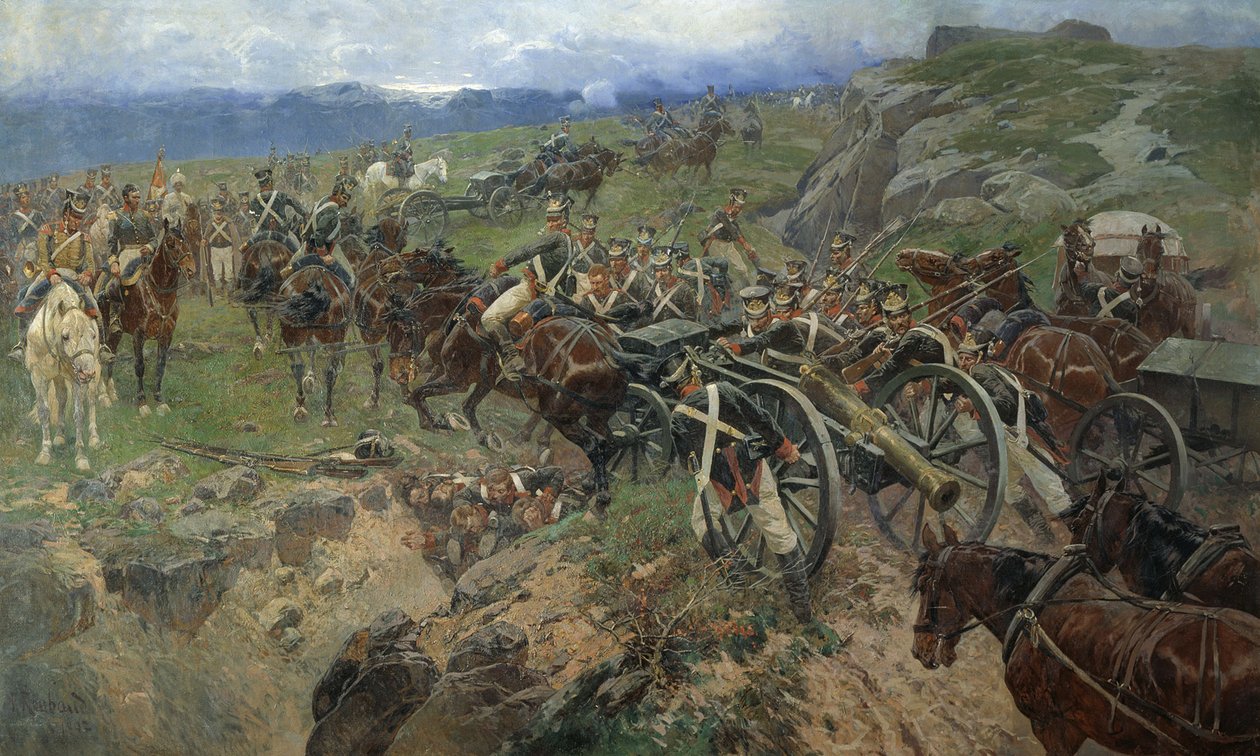 A ponte viva, 1892 de Franz Roubaud