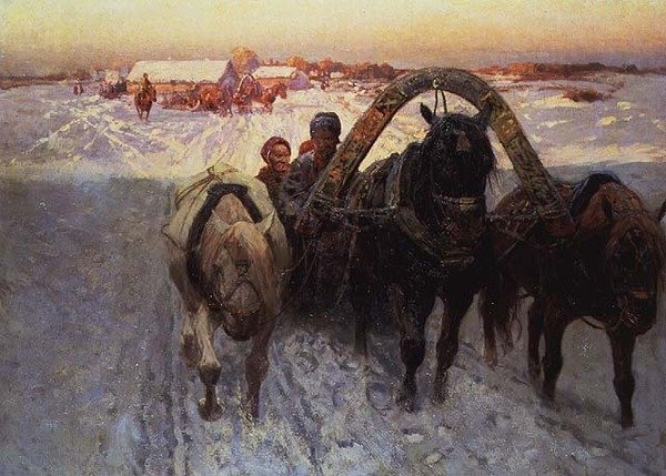 O trenó de Franz Roubaud