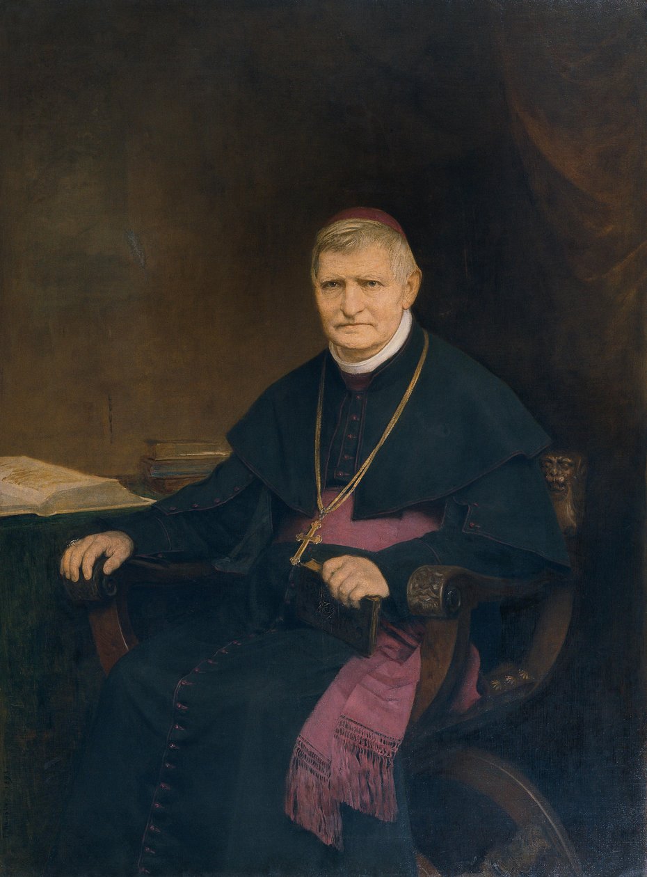 Cardeal Johann Rudolf Kutschker de Franz Rumpler